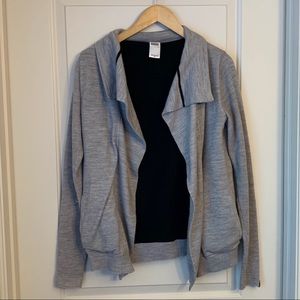 Victoria’s Secret VSX Sport Fleece Lined Wool Cardigan with Pockets
